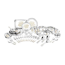 Load image into Gallery viewer, Classic Essentials Glory Stainless Steel Dinner Set, 61-Pieces, Silver - Home Decor Lo