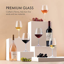 Load image into Gallery viewer, Paksh Italian White Wine Glasses - 15 Ounce - Lead Free - Shatter Resistant - Wine Glass, Clear (Set of 8) - Home Decor Lo