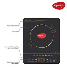 Load image into Gallery viewer, Pigeon by Stovekraft ABS plastic Acer Plus Induction Stove,cooktop,chula of 1800 watts with Feather touch control,8 preset menu and automatic shut off.A smart electric stove for your own kitchen,Black - Home Decor Lo