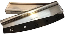 Load image into Gallery viewer, Checkered Chef Pizza Cutter Sharp Rocker Blade With Cover. Heavy Duty Stainless Steel. Best Way To Cut Pizzas And More. Dishwasher Safe. - Home Decor Lo