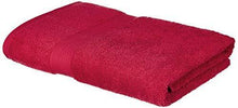 Load image into Gallery viewer, Amazon Brand - Solimo 100% Cotton Bath Towel, 500 GSM (Spanish Red) - Home Decor Lo