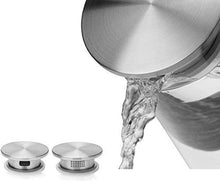 Load image into Gallery viewer, Aeternum Glass Water Jug with Lid Glass Pitcher Hot Water Jug Milk Carafe Glass Water Jug for Dining Table 1300 ml - Home Decor Lo