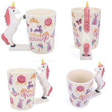 Load image into Gallery viewer, BonZeal 3D Ceramic Majestic Princess Unicorn Horse Mug Coffee Tea Mug 1 Piece 350 ml - Home Decor Lo