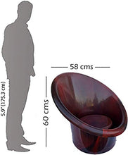 Load image into Gallery viewer, ANJWAR Tub Chairs/ARM Chairs/Chairs for Home, Living Room/Indoor and Outdoor Chairs with Complimentary Cushions Set of 02 (Standard, Rosewood) - Home Decor Lo