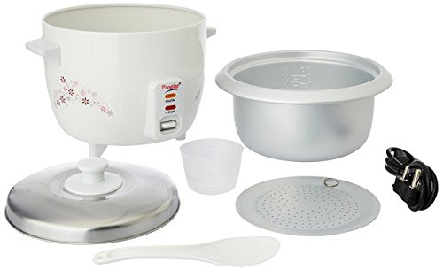 Prestige Delight PRWO 1-Litre Electric Rice Cooker (White) – Home