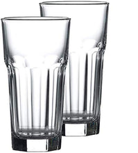 Load image into Gallery viewer, Ash & Roh® Water Glasses Tumbler Drinking Glasses for Juice Beer and Cocktail,Dishwasher Safe- 400 ml (2) - Home Decor Lo