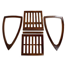 Load image into Gallery viewer, Hariom Handicraft KendalWood Furniture Sheesham Wood Walnut Finish Rocking Chair - Home Decor Lo