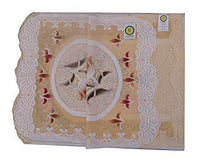 Load image into Gallery viewer, Yellow Weaves™ Floral 5 Seater Sofa Cover Set with 1 Center Table Cover - Home Decor Lo