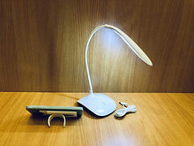 Load image into Gallery viewer, Anand Souvenir LED Touch on/Off Switch Children Eye Protection Reading Dimmer Rechargeable USB Charging Desk Lamp (White) - Home Decor Lo