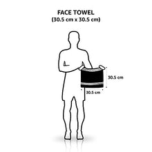 Load image into Gallery viewer, AmazonBasics Cotton Face Towel - 448 GSM - Pack of 24, White - Home Decor Lo