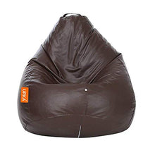 Load image into Gallery viewer, ORKA Classic XXXL with Footstool Bean Bag Cover Without Beans - Brown - Home Decor Lo