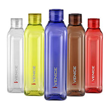 Load image into Gallery viewer, Cello Venice Exclusive Edition Plastic Water Bottle Set, 1 Litre, Set of 5, Multicolour - Home Decor Lo