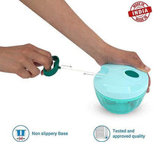 Load image into Gallery viewer, A2SK Mini Handy Vegetable & Fruit Chopper Vegetable Chopper(Multicolor, 450ML) - Home Decor Lo