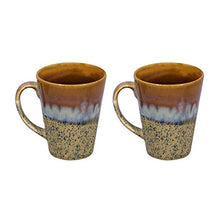 Load image into Gallery viewer, Miah Decor MDCF-04 Ceramic Classic Coffee Mugs- Multi Colored Mugs-Set of 2 - Home Decor Lo