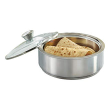 Load image into Gallery viewer, Borosil - Stainless Steel Insulated Roti Server, 1.1 Litres, Silver - Home Decor Lo