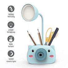 Load image into Gallery viewer, Goel HANDICRAFTS Rechargeable LED Touch On/Off Switch Desk Lamp Children Eye Protection Student Study Reading Dimmer Rechargeable Led Table Lamps USB Charging Touch _ Pack of 1 Multicolor