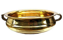 Load image into Gallery viewer, AN Handicrafts Decorative Antique Brass Urli Bowl for Flowers and Candles Traditional Floating Pot Handicraft Home Decor Center Showpiece for Diwali , House Warming (8 inch diameter) - Home Decor Lo