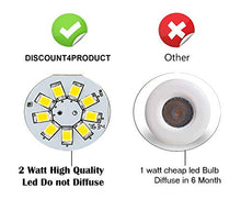 Load image into Gallery viewer, Discount4product Crystal Glass Chandelier for Living Room Ceiling Light 30cm Width (1 Led Light 2 watt) (Warm White) (Warm White, 9 Inch Width) - Home Decor Lo