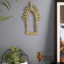 Load image into Gallery viewer, Two Moustaches Vintage Twin Peacock Temple Brass Prabhavali Wall Hanging (Pack of 1) - Home Decor Lo