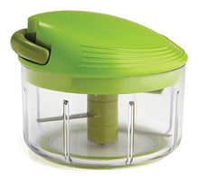 Load image into Gallery viewer, Kuhn Rikon Pull Chop, 2 Cup Food Chopper, Green - Home Decor Lo