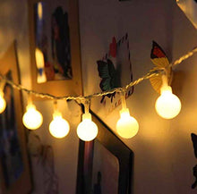Load image into Gallery viewer, Ascension 20 Bulb String Rice Fairy Lights for Home and Outdoor Ball Shaped Water Resistant (3 m, Warm White)