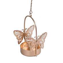 Load image into Gallery viewer, Collectible India Iron Umbrella Butterfly Shape T light Wall Hanging Candle Holders Votive for Home Decor - Home Decor Lo