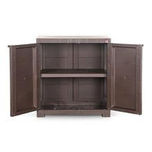 Load image into Gallery viewer, Cello Novelty Compact Cupboard - Ice Brown - Home Decor Lo