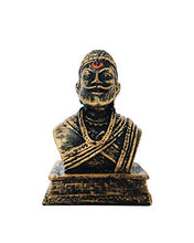 Load image into Gallery viewer, Comet Busters Chhatrapati Shivaji Maharaj Idol for Home/Office Decor, Car Dashboard - Home Decor Lo