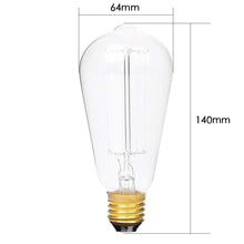 Load image into Gallery viewer, Antique Vintage Edison Glass Bulb with Squirrel Cage Filament - Home Decor Lo
