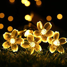 Load image into Gallery viewer, 25 LED 4 Meter Blossom Flower Fairy String Lights