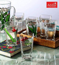 Load image into Gallery viewer, Addox® Crystal Clear Transparent Water and Juice Glasses - Set of 6 - Home Decor Lo