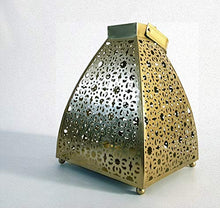 Load image into Gallery viewer, MORii - Festive Moroccan Lantern | Antique Gold Finish | Best Diwali Gift (Gold, Large) - Home Decor Lo