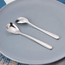 Load image into Gallery viewer, ice cream spoon : FOXAS Stainless Steel Ice Cream Spoons 5.8-inch Set of 6 - Home Decor Lo