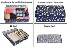 Load image into Gallery viewer, Yellow Weaves™ Undergarments Organizer / Foldable Storage Box with Lid for Drawers - Home Decor Lo