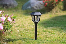 Load image into Gallery viewer, Tapetum Solar European Pathway Garden Light All Weather Outdoor Solar Landscape Lights for Driveway Walkway Sidewalk Lawn Patio Yard - TTSEMPL2W (Pack of 2) - Home Decor Lo