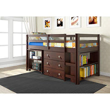 Load image into Gallery viewer, MALINA Bunker Bed with Storage 79x41x43 inches (LxWxH) - Home Decor Lo