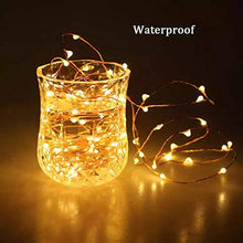 Load image into Gallery viewer, Glimmer Lightings Fairy Thin String Light 5 Meters Battery Powered for Home Decoration Diwali - Warm White, - Home Decor Lo
