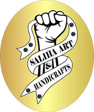 Load image into Gallery viewer, Saliha Art & handicrafts (Set of 2) Modern Art Large Wall Sconce with Glass Votive Candle Tealight Holders,Antique Metal Wall Scone Candles Wall Sconce Tea Light Wall Hanging Holders (White) - Home Decor Lo