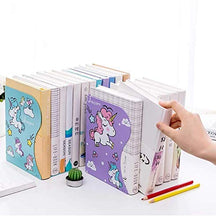 Load image into Gallery viewer, Ash &amp; Roh Expandable Bookcase Desktop Bookend Stand Holder Adjustable Book Rack for Kid Office Book Organizer (Box Book Stand, multicolored) - Home Decor Lo
