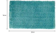 Load image into Gallery viewer, Amazon Brand - Solimo Premium Anti-Slip Microfibre Bathmat - 80cm x 50cm, Dusty Turquoise - Home Decor Lo