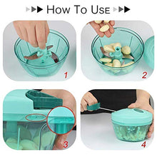 Load image into Gallery viewer, OWLSTONE EXIM LLP Stovekraft New Handy Mini Plastic Chopper (S.S Blade, Green) - Home Decor Lo
