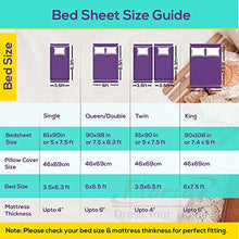 Load image into Gallery viewer, Florida Cotton 130 GSM Double Bedsheet with 2 Pillow Covers बेडशीट डबल बेड (Blue, 228x245 cm)