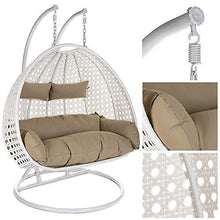 Load image into Gallery viewer, Double Swing Basket Chair with Curve Stand for Kid's and Adult - Home Decor Lo