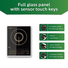 Load image into Gallery viewer, Philips Viva Collection HD4938/01 2100-Watt Induction Cooktop with Sensor Touch (Black) - Home Decor Lo