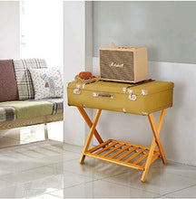 Load image into Gallery viewer, Aadvik Crafts Deluxe Straight Leg Luggage Multipurpose Wooden Stand Rack - Home Decor Lo