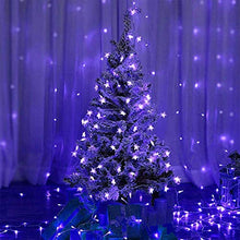 Load image into Gallery viewer, Blue Crystal Star String LED Light for Bedroom Diwali Decoration LED Star Fairy Light for Valentine Day Decoration Home Decor Christmas Diwali Lighting Romantic Mood Light (Blue 8 mtr) Made in India - Home Decor Lo