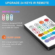 Load image into Gallery viewer, LED Strip Lights, Upgraded 16.4ft RGB Led Light Strips for Room,4096 DIY Colors, RGB Light Strip with Remote,SMD 5050 LEDs, Color Changing Led Light Strips for Bedroom,Indoor Decorations for Home - Home Decor Lo