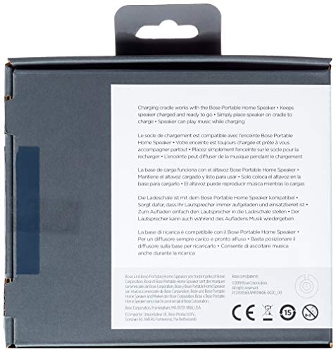 Bose Portable Home Speaker Charging Cradle - Silver Charging Base Station