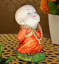 Load image into Gallery viewer, Buddha Monk Statue Figurines Showpiece - Home Decor Lo
