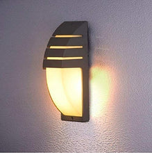 Load image into Gallery viewer, Prop it up 6W LED Outdoor Waterproof Exterior Wall Step Light Fixture (22 x 8 x 7.7 cm) Lamp Grey Finish (Warm White) - Home Decor Lo